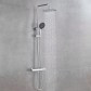 Душова система з термостатом зовнішнього монтажу для душу Nett SSH-24