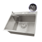 Уцененная мойка накладная из нержавейки кухонная станция Nett NS-5747
