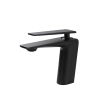 Чорний кран для умивальника Nett ZB-33 фото №3