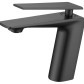 Кран з PVD покриттям графіт на раковину Nett ZGr-33