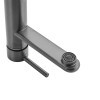 Графітовий кран з нержавіючої сталі на раковину Nett VGr-99 фото №6