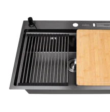 Кухонні станції Теперь мийка стала більше,ніж ємність для миття посуду