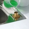 Дозатор для кухонної мийки золотий врізний Nett DTG-300 фото №4