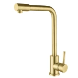 Золотий кухонний змішувач із нержавіючої сталі на 1 воду Nett WG-33