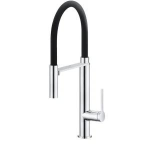 Змішувач для кухні з гнучким зливом змішувач Nett GH-48 фото