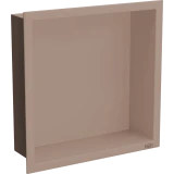 Полиця для душу металева вбудована бронзова 30 см Nett YBr-29