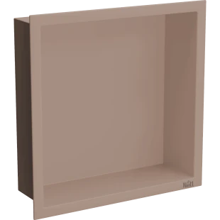 Полиця для душу металева вбудована бронзова 30 см Nett YBr-29 фото