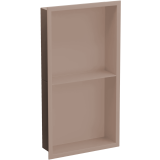 Полиця до ванної кімнати бронзова нержавіюча 60 см Nett YBr-60