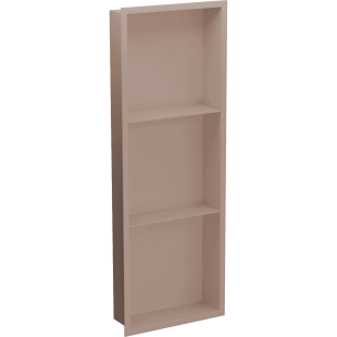 Полиця до ванної металева вбудована бронзова 90 см Nett YBr-90 фото