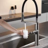 Кухонний змішувач графітовий сенсорний з фільтрованою водою Nett AG-43 фото №3