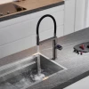 Кухонний змішувач графітовий сенсорний з фільтрованою водою Nett AG-43 фото №5