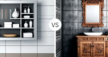 Порівняння: вбудовані ніші проти традиційних меблів