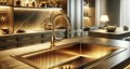 Золоті мийки: розкіш та елегантність у вашій кухні