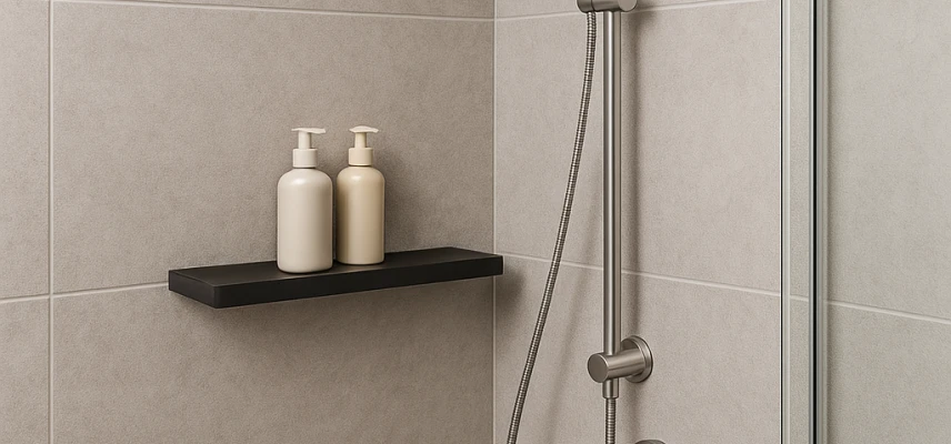 Душевая с полкой: удобство, стиль и порядок в вашей ванной комнате