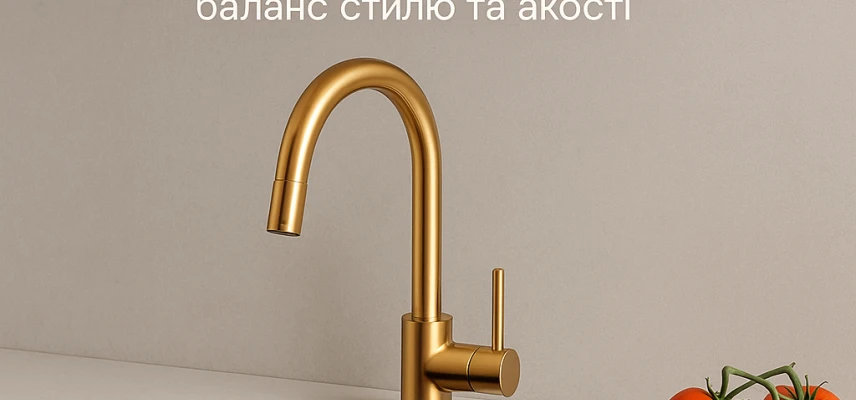 Nett — золота середина у світі кухонної сантехніки