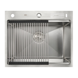 Кухонна мийка під стільницю з покриттям HoneyComb Nett NSS-5747