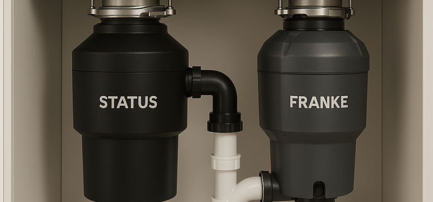 Порівняння подрібнювачів харчових відходів Status та Franke: який диспоузер вибрати для вашої кухні