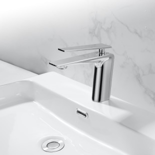 Хромированный кран на раковину Nett ZH-33 фото