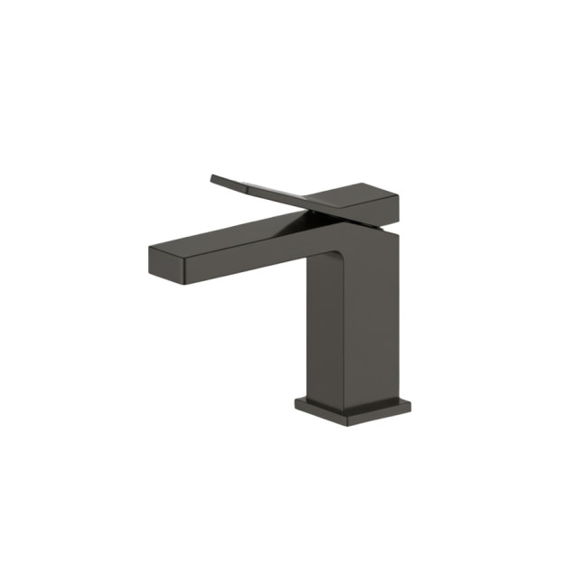 Графітовий змішувач на умивальник з латуні Nett UGr-51 фото