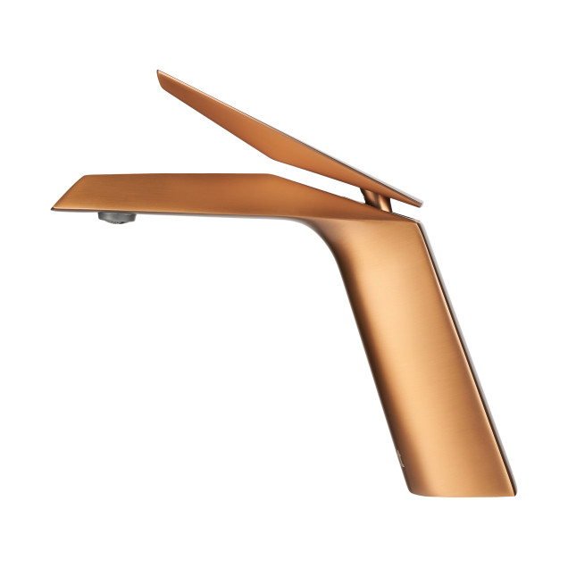 Кран в кольорі рожеве золото у ванну кімнату Nett DG-66 фото