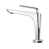 Хромований змішувач на раковину Nett DH-21