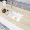 Мийка на кухню нижнього монтажу 1.5 мм з нержавіючої сталі Nett NW-5742 фото №6