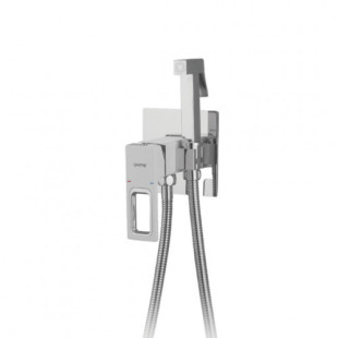 Вбудований гігієнічний душ GAPPO G7217-8, білий/хром фото