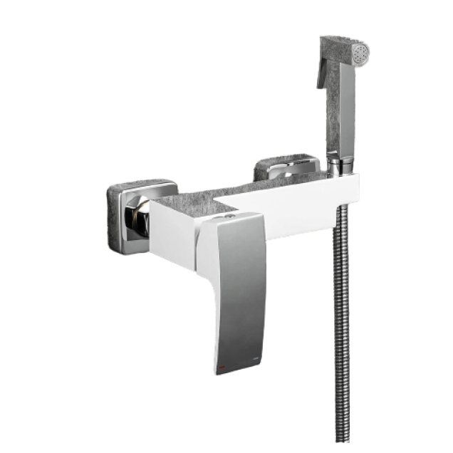 Змішувач для душу з гігієнічною лійкою GAPPO G2007-8 фото