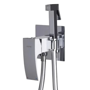 Встраиваемый гигиенический душ GAPPO G7207-8, белый/хром фото