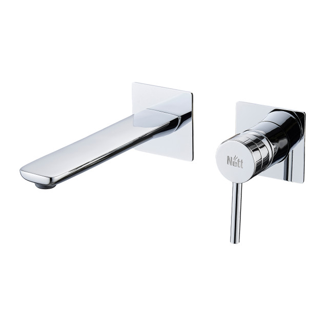 Змішувач вбудований для раковини з нержавіючої сталі Nett QH-99 фото