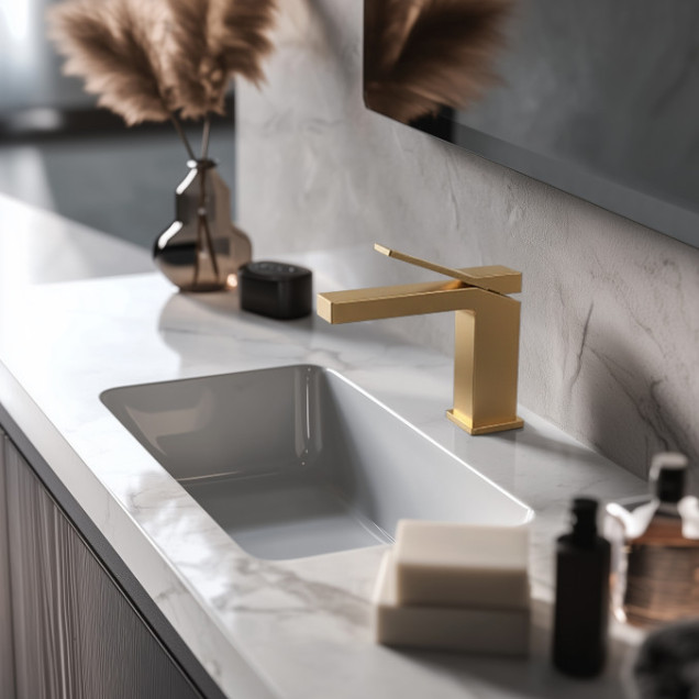 Кран золотий у ванну кімнату Nett UG-51 фото