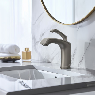 Змішувач графіт на умивальник Nett PGr-33 фото