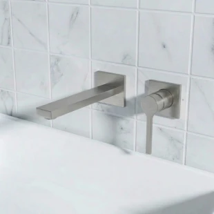 Смеситель из нержавеющей стали скрытого монтажа Nett QS-22 фото