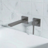 Змішувач з PVD покриттям графіт у ванну Nett QGr-22