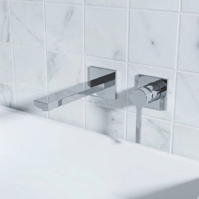 Змішувач для раковини вбудований в стіну Nett QH-22 фото