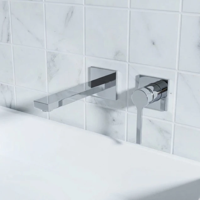 Змішувач для раковини вбудований в стіну Nett QH-22 фото