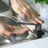 Дозатор для кухонної мийки графітовий врізний Nett DTGr-300 + трубка фото №3